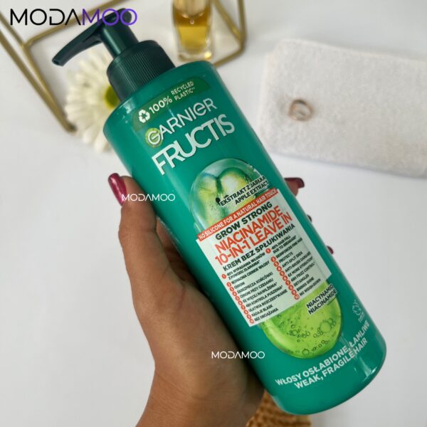 کرم موی 10کاره نیاسینامید گارنیر استحکام بخش موهای ضعیف، نازک و شکننده