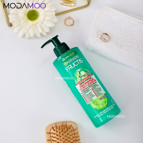 کرم موی 10کاره نیاسینامید گارنیر استحکام بخش موهای ضعیف، نازک و شکننده