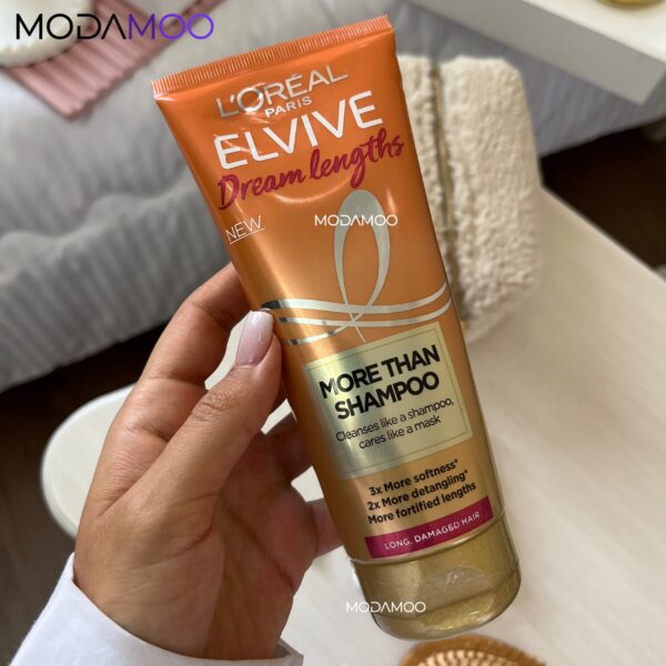 شامپو ماسک موهای بلند و آسیب دیده لورال LOreal More Than Shampoo