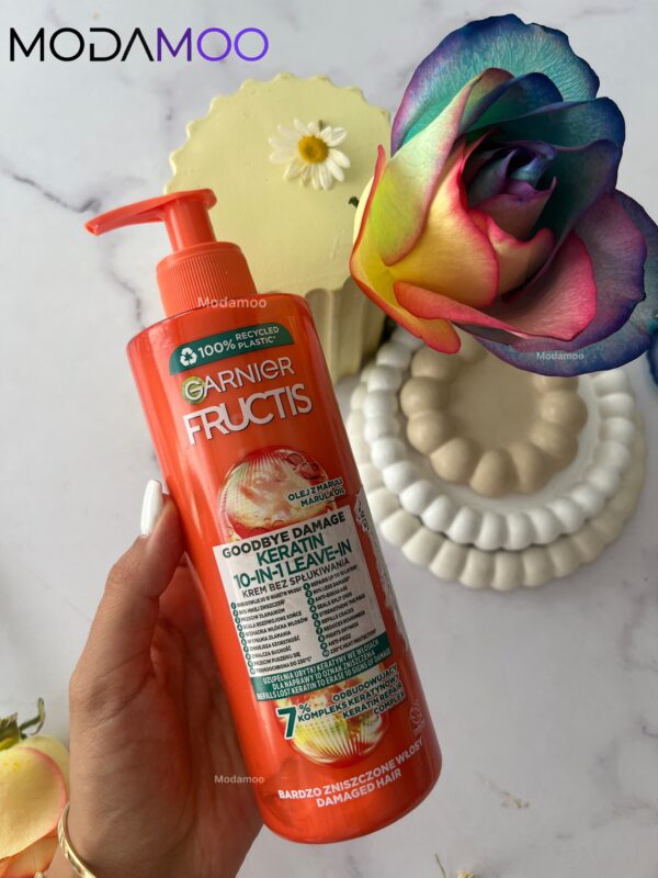 کرم مو ده کاره گارنیر نارنجی مناسب موی آسیب دیده GARNIER Fructis Goodbye Damage