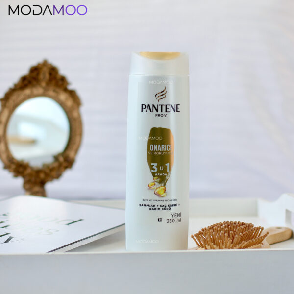 شامپو ترمیم کننده 3 در 1 پنتن موهای آسیب دیده pantene