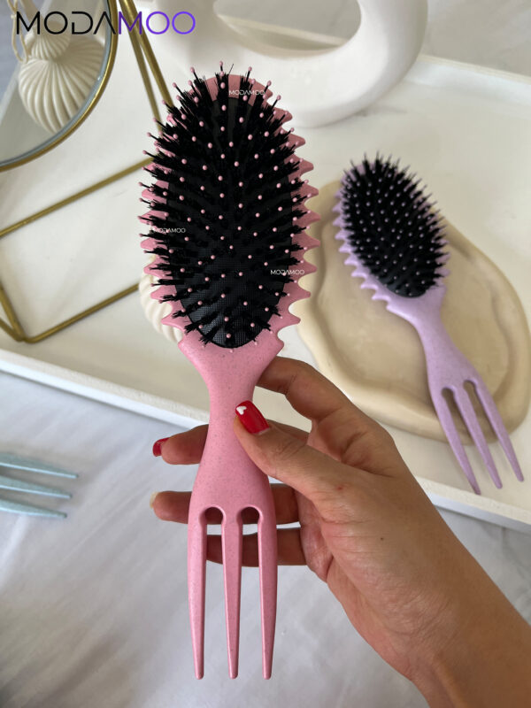 برس استایل موی فر باونس کرل پیک دار(پوش مو) bounce curl