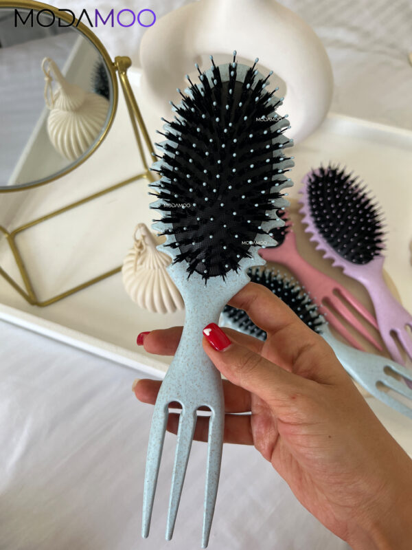 برس استایل موی فر باونس کرل پیک دار(پوش مو) bounce curl