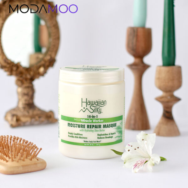 ماسک مو داخل حمام ترمیم کننده و آبرسان عمیق هاوایین سیلکی Hawaiian Silky