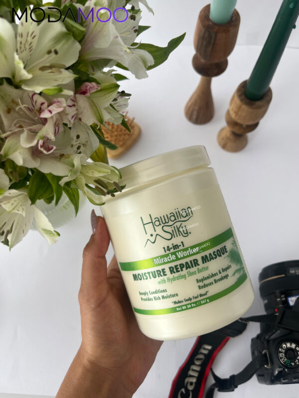 ماسک مو داخل حمام ترمیم کننده و آبرسان عمیق هاوایین سیلکی Hawaiian Silky