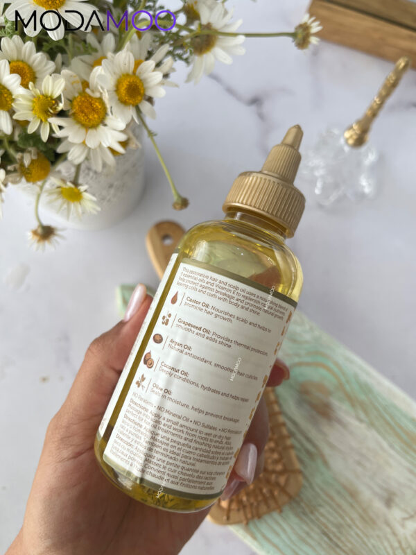 روغن مو درمانی ومراقبتی افریکن پراید (اصل) – African Pride Moisture Miracle 5 Essential Oils