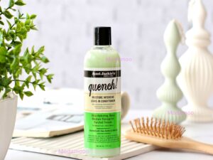 آبرسان عمیق موی فر آنت جکیز Aunt Jackie’s Quench Moisture Intensive Leave-in Conditioner