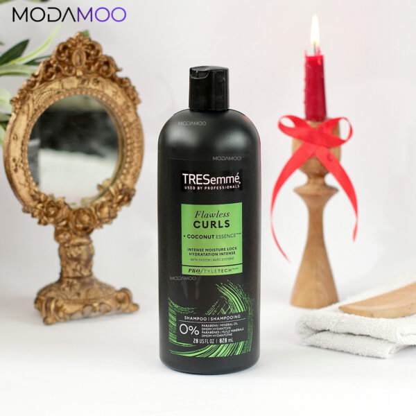 شامپو موی فر ترزمه مدل Flawless curls  با عصاره نارگیل