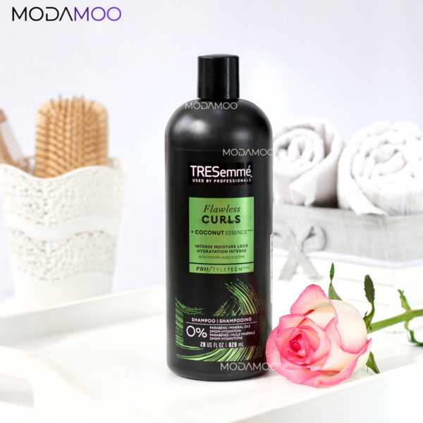 شامپو موی فر ترزمه مدل Flawless curls  با عصاره نارگیل
