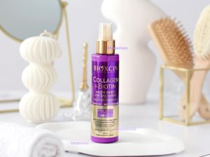 اسپری تقویت کننده ،حجم دهنده و آبرسان بیوکسین کلاژن بیوتین Bioxcin