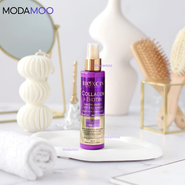 اسپری تقویت کننده ،حجم دهنده و آبرسان بیوکسین کلاژن بیوتین Bioxcin
