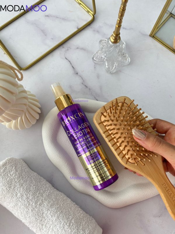 اسپری تقویت کننده ،حجم دهنده و آبرسان بیوکسین کلاژن بیوتین Bioxcin