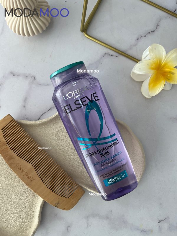 شامپو ضد چربی لورال السیو هیالورونیک پیورLoreal Hydra Pure Elvive