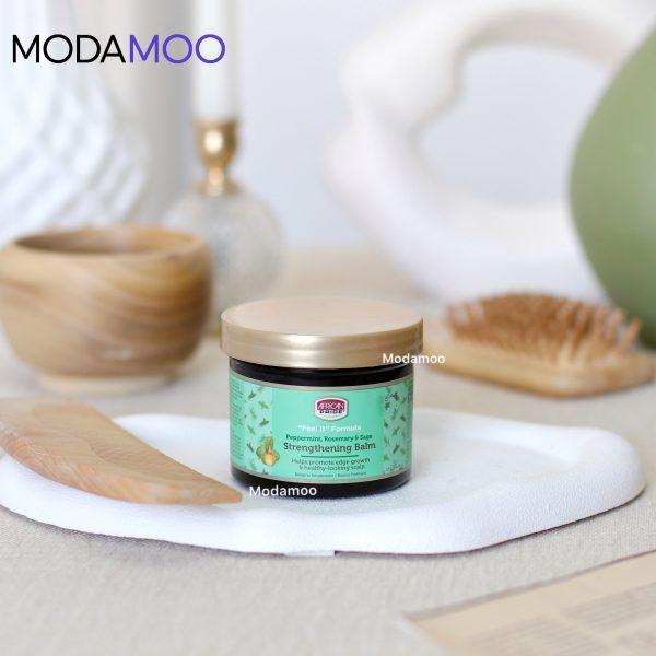 بالم ضد مو خوره و ضد ریزش رزماری افریکن پراید African Pride Peppermint, Rosemary & Sage Strengthening Balm