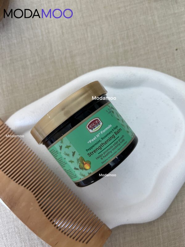 بالم ضد مو خوره و ضد ریزش رزماری افریکن پراید African Pride Peppermint, Rosemary & Sage Strengthening Balm