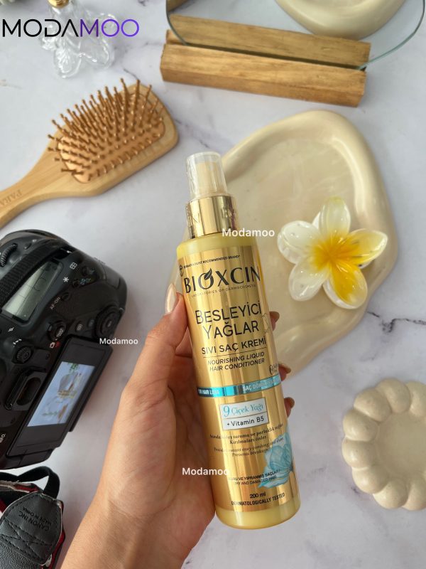 IMG_9719 اسپری مو تغذیه کننده و نرم کننده 9 گیاه بیوکسین