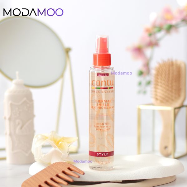 اسپری محافظ حرارتی و ضد آفتاب مو کنتو Cantu Shea Butter Thermal Shield Heat Protectant