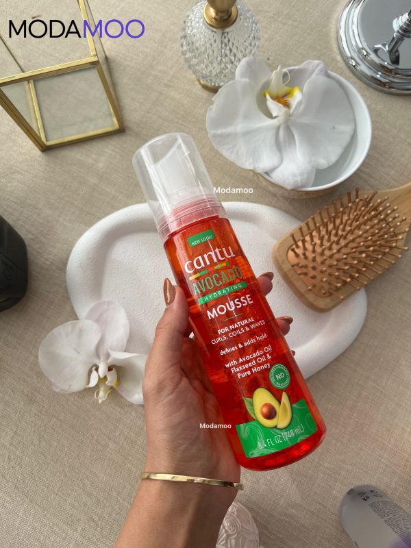 موس مو آبرسان و حالت دهنده ی آووکادو کنتو CantuAvocado Hydrating Styling Mousse