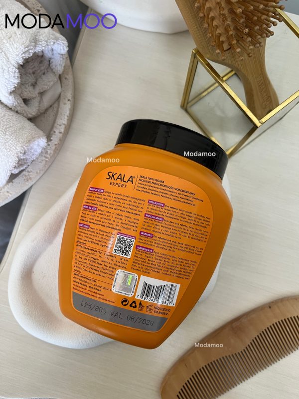 ماسک حالت دهنده ضد وز و آبرسان 2 در 1 موهای فر اسکاs 2-in-1 Penteلا Skala Expert Mais Crespoar & hidratante