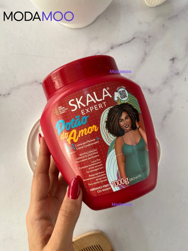 IMG_3852 ماسک مو و کرم حالت دهنده اسکالا مدل Skala Expert Potao Do Amor 2 in 1 Hair Treatment Cream