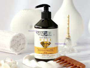 شامپو درمانی تغذیه کننده و آبرسان ماگرای مناسب موی خشک ، فر و آسیب دیده