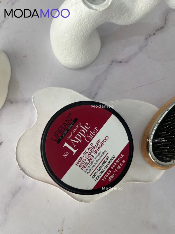 شامپو اسکراب اربن کر حاوی سرکه سیب و سالیسیلیک ضد شوره و کنترل چربی