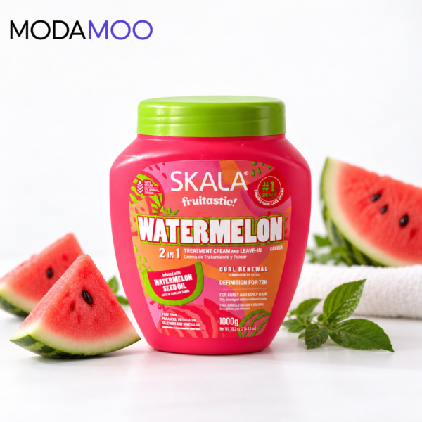 photo-output (22) کرم و ماسک مو 2 کاره هندوانه اسکالا با ماندگاری حالت فر تا ۷۲ ساعت Skala Watermelon