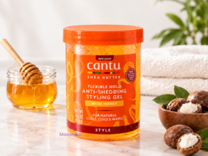 ژل ضد ریزش و حالت‌دهنده مو کنتو با عسل  Cantu Shea Butter Flexible Hold Anti-Shedding Styling Gel